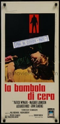 3t958 PSYCHOPATH Italian locandina 1966 Robert Bloch, wild image, Mother, may I go out to kill?