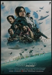 3t004 ROGUE ONE advance DS Latin American 2016 Star Wars Story, Felicity Jones, top cast montage!
