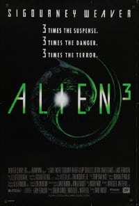3w028 ALIEN 3 1sh 1992 this time it's hiding in the most terrifying place of all!