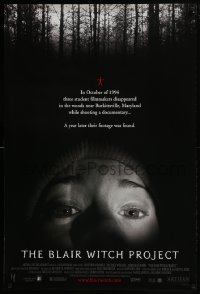 3w124 BLAIR WITCH PROJECT 1sh 1999 Daniel Myrick & Eduardo Sanchez horror cult classic!