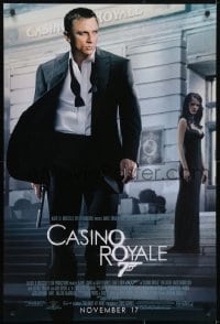 3w161 CASINO ROYALE advance 1sh 2006 Daniel Craig as James Bond & sexy Eva Green!