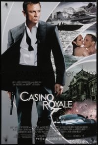 3w162 CASINO ROYALE int'l Spanish language advance DS 1sh 2006 Daniel Craig as James Bond 007!