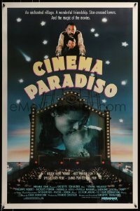 3w172 CINEMA PARADISO 1sh 1990 Nuovo Cinema Paradiso, Giuseppe Tornatore, Philippe Noiret!