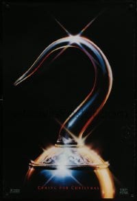 3w398 HOOK teaser 1sh 1991 Christmas style, pirate Dustin Hoffman, Robin Williams, image of hook!