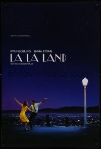 3w493 LA LA LAND teaser DS 1sh 2016 Ryan Gosling, Emma Stone dancing, the fools who dream!