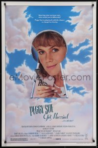 3w651 PEGGY SUE GOT MARRIED 1sh 1986 Francis Ford Coppola, Kathleen Turner re-lives her life!