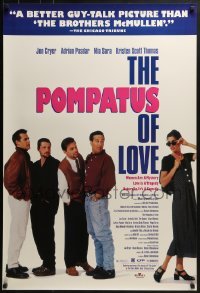 3w681 POMPATUS OF LOVE 1sh 1995 Adrian Pasdar, Jon Cryer, Kristin Scott Thomas, Mia Sara