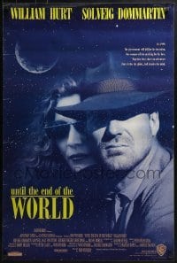 3w932 UNTIL THE END OF THE WORLD 1sh 1991 Wim Wenders, William Hurt, Solveig Dommartin