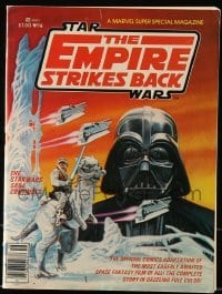 3x007 EMPIRE STRIKES BACK comic book 1980 Marvel Super Special Magazine #16, great cover art!