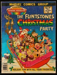 3x008 FLINTSTONES CHRISTMAS PARTY vol 1 comic book 1977 from Hanna Barbera & Marvel Comics Group!