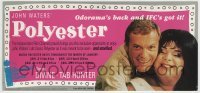 3x036 POLYESTER 5x11 Odorama scratch & sniff card R1998 John Waters, you can smell the movie!