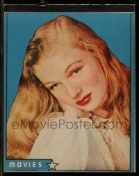 3x046 VERONICA LAKE 8x10 composition pad 1940s sexy portrait + 15 blank pages to write on!
