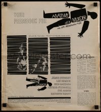 3x543 ANATOMY OF A MURDER pressbook 1959 Otto Preminger, classic Saul Bass dead body silhouette art