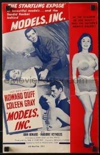 3x782 MODELS INC pressbook 1952 Coleen Gray is on the make for fame and her beauty is for sale!