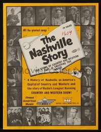 3x799 NASHVILLE STORY pressbook 1970s the best Tennessee country western music stars!