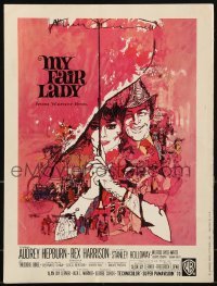 3x068 MY FAIR LADY promo brochure 1964 special pitch from Warner Bros. for Oscar consideration!