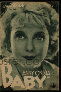 3x346 BABY Austrian program 1932 many images of pretty Anny Ondra & Anton Walbrook!