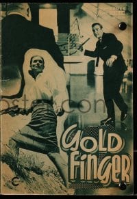3x400 GOLDFINGER Austrian program 1965 great different images of Sean Connery as James Bond!