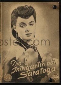 3x458 SARATOGA TRUNK Austrian program 1948 different images of Gary Cooper & Ingrid Bergman!