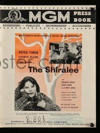 3x521 SHIRALEE English pressbook 1958 Australian Peter Finch raises his daughter alone, Ealing!