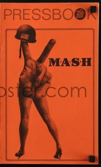 3x772 MASH pressbook 1971 Elliott Gould, Korean War classic directed by Robert Altman!