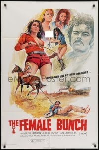 3y309 FEMALE BUNCH 1sh 1971 sexy Kede artwork of bad girls, they live by their own rules!