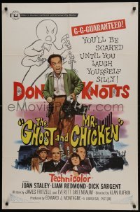 3y354 GHOST & MR. CHICKEN 1sh 1966 Don Knotts, you'll be scared til you laugh yourself silly!