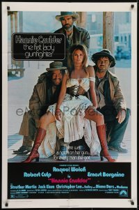 3y370 HANNIE CAULDER 1sh 1972 sexiest cowgirl Raquel Welch, Jack Elam, Culp, Ernest Borgnine