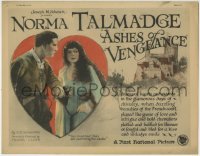3z014 ASHES OF VENGEANCE TC 1923 pretty Norma Talmadge & Conway Tearle in 16th century France!