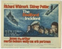 3z024 BEDFORD INCIDENT TC 1965 Sidney Poitier & several men on ship watch Richard Widmark!