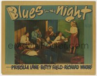 3z422 BLUES IN THE NIGHT LC 1941 Priscilla Lane sings with Richard Whorf, Jack Carson & band!