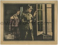 3z496 DESERT GOLD LC 1919 uniformed E.K. Lincoln & Jeanna Carpenter looking out window, Zane Grey!