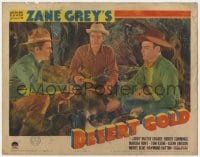 3z497 DESERT GOLD LC 1936 super early Bob Cummings in Buster Crabbe/Zane Grey western!