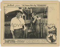 3z502 DETECTIVE K-9 LC 1926 Fearless the Famous Police Dog with pretty Aileen Lopez & his master!