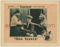 3z510 DOG SCENTS LC 1926 Fearless the Great Police Dog puts his paw on his master's shoulder!