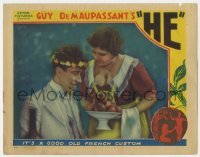 3z597 HE LC 1933 village idiot Fernandel is given as a prize, Guy de Maupassant story, ultra rare