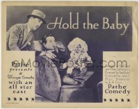 3z126 HOLD THE BABY TC 1930 Pathe presents a Whoopee Comedy with an all star cast!