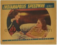 3z633 INDIANAPOLIS SPEEDWAY LC 1939 Gale Page leans over sexy Ann Sheridan laying in bed!