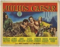 3z150 JULIUS CAESAR TC 1953 Marlon Brando, James Mason, Greer Garson, Louis Calhern, Shakespeare!