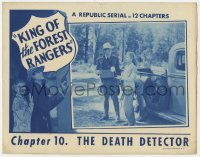 3z658 KING OF THE FOREST RANGERS chapter 10 LC 1946 Republic western serial, The Death Detector!