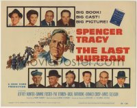3z165 LAST HURRAH TC 1958 directed by John Ford, art of Spencer Tracy, portraits of 10 cast members