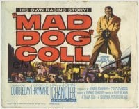 3z179 MAD DOG COLL TC 1961 gangster John Chandler is a maniac with a machine gun!