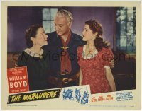 3z705 MARAUDERS LC #2 1947 William Boyd as Hopalong Cassidy with Dorinda Clifton & Mary Newton!