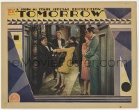 3z928 TOMORROW LC 1928 Patsy Ruth Miller & Lawrence Gray have a loveless companionate marriage!