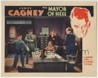3z708 MAYOR OF HELL LC 1933 guard stops young Frankie Darro from attacking James Cagney, very rare!