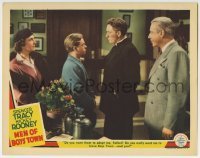 3z710 MEN OF BOYS TOWN LC 1941 Mickey Rooney can't believe Spencer Tracy wants him to leave!