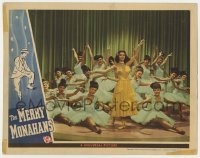 3z711 MERRY MONAHANS LC 1944 Peggy Ryan dances with many pretty girls in musical production!