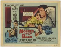 3z202 MONKEY ON MY BACK TC 1957 Cameron Mitchell chooses a woman over dope, Dianne Foster!