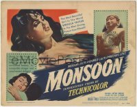 3z204 MONSOON TC 1952 beautiful naked Ursula Thiess in the most daring picture ever filmed!
