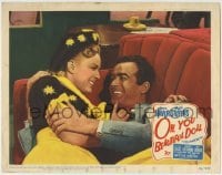 3z749 OH YOU BEAUTIFUL DOLL LC #6 1949 romantic close up of June Haver & Mark Stevens on couch!